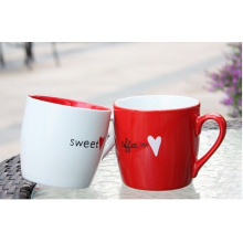 2015Haonai well welcomed products,eco ware white porcelain coffee mug